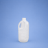 Envase plástico PEAD con asa para detergentes, desinfectantes, productos químicos y líquidos industriales fabricado por INDISER.